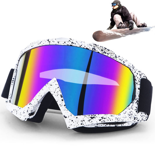 Unisex OTG Skibrille – Antibeschlag, UV-Schutz, Outdoor-Sport
